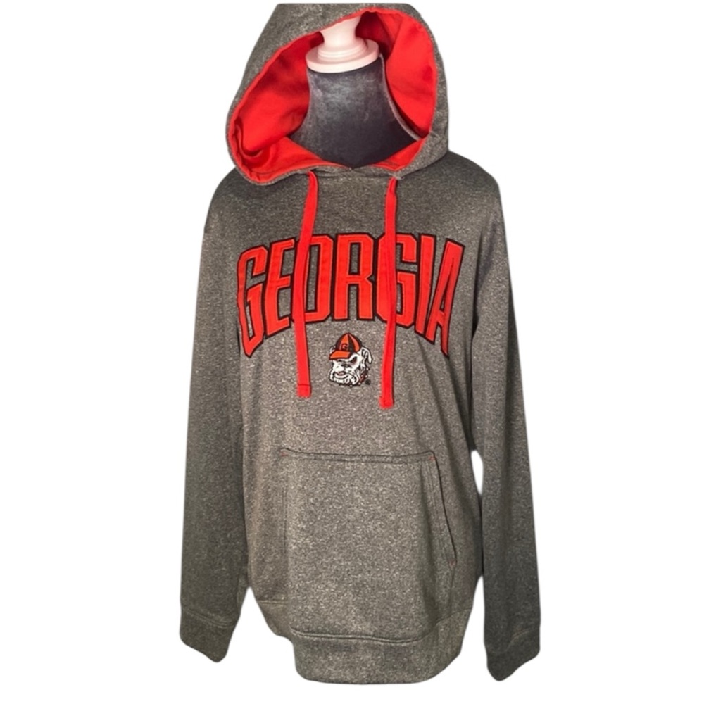 Champion UGA Fleece Lined Hoodie Size Small